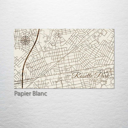 Roselle Park, New Jersey Street Map