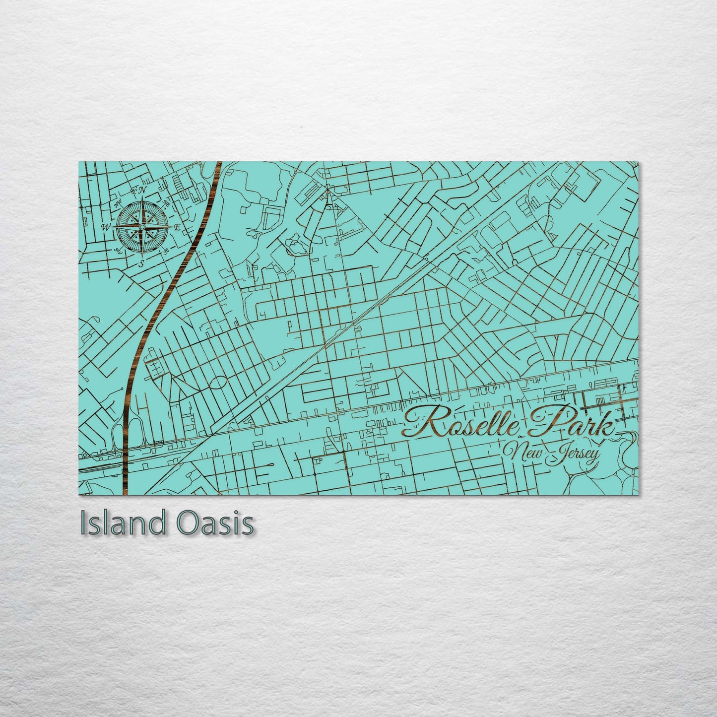 Roselle Park, New Jersey Street Map