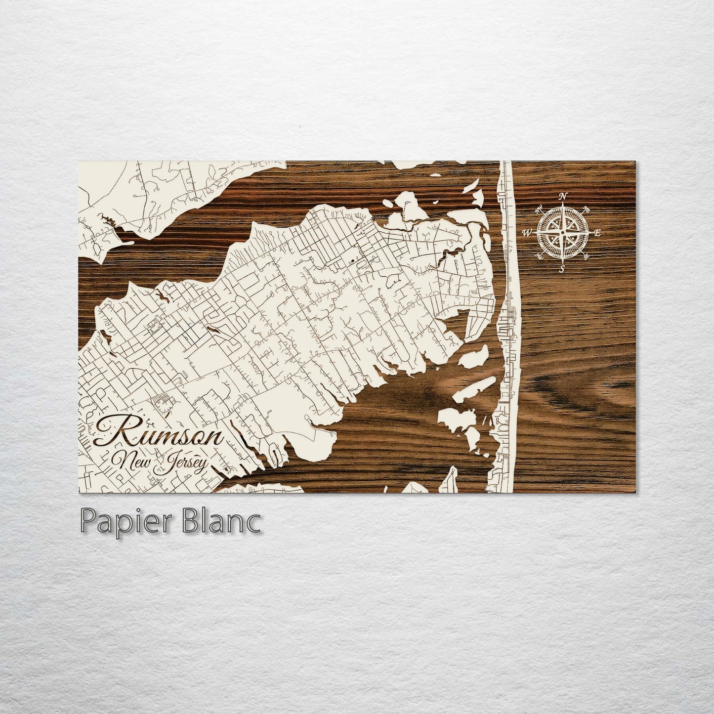 Rumson, New Jersey Street Map