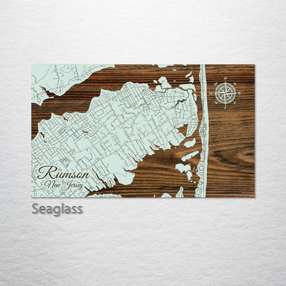 Rumson, New Jersey Street Map