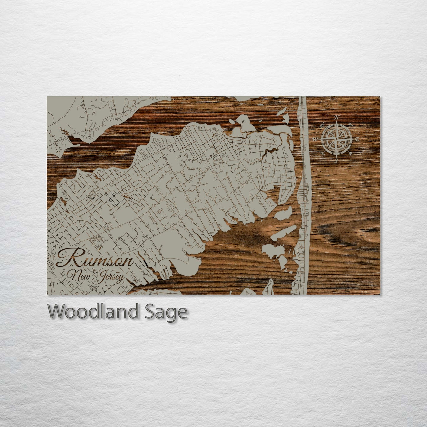 Rumson, New Jersey Street Map