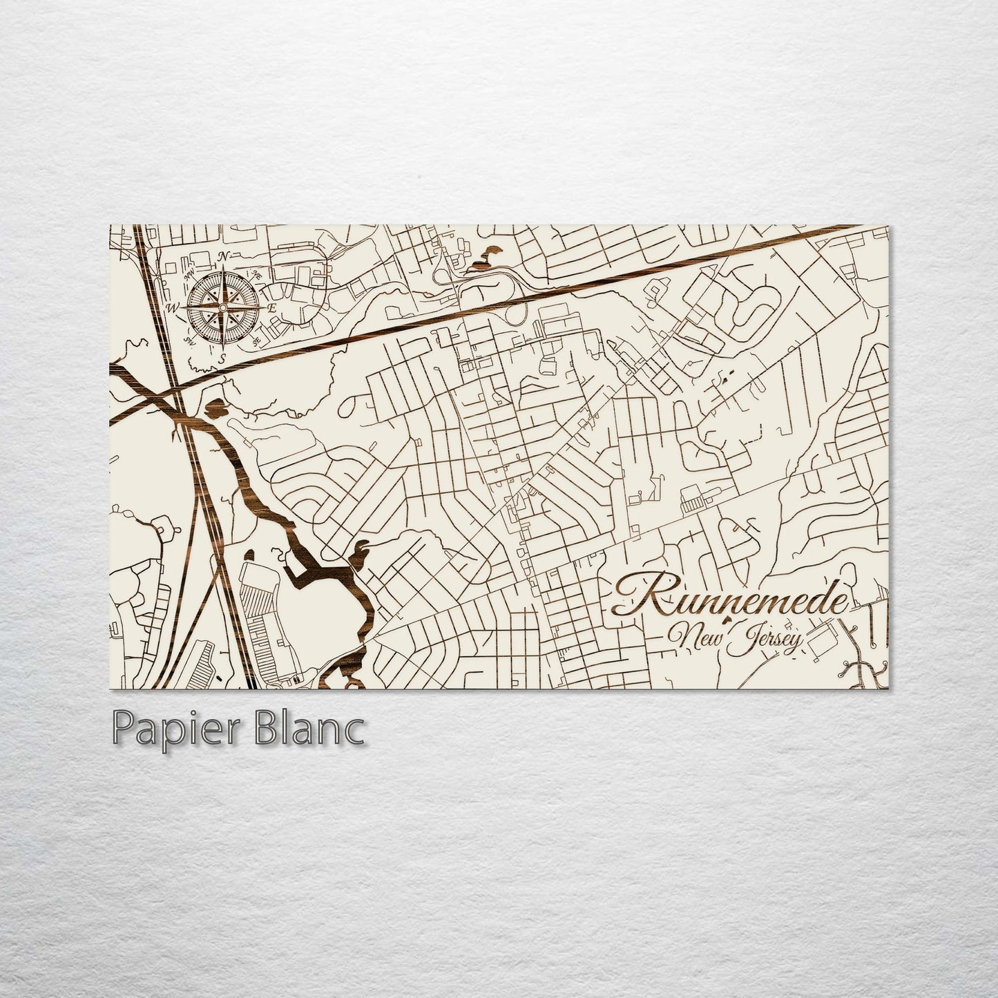 Runnemede, New Jersey Street Map