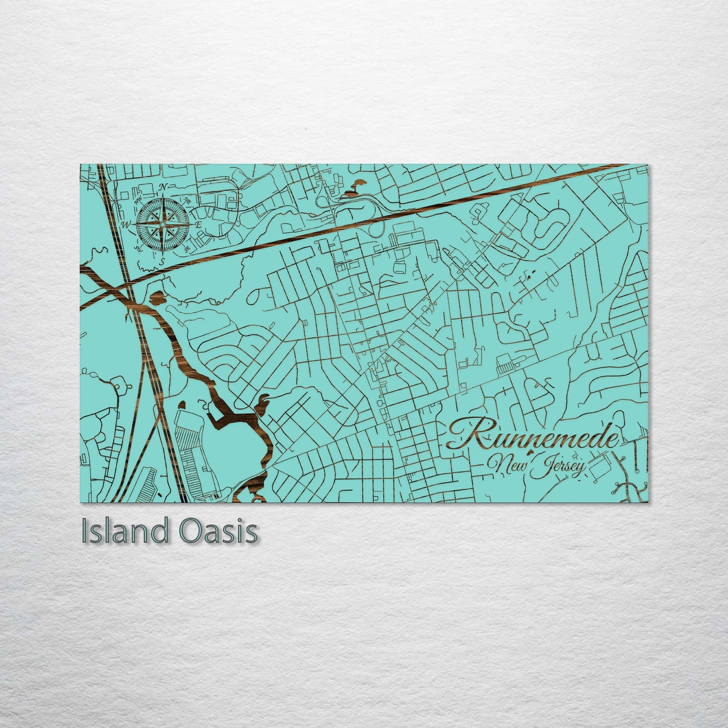 Runnemede, New Jersey Street Map