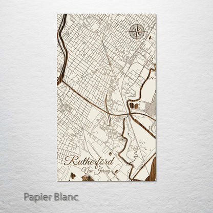 Rutherford, New Jersey Street Map