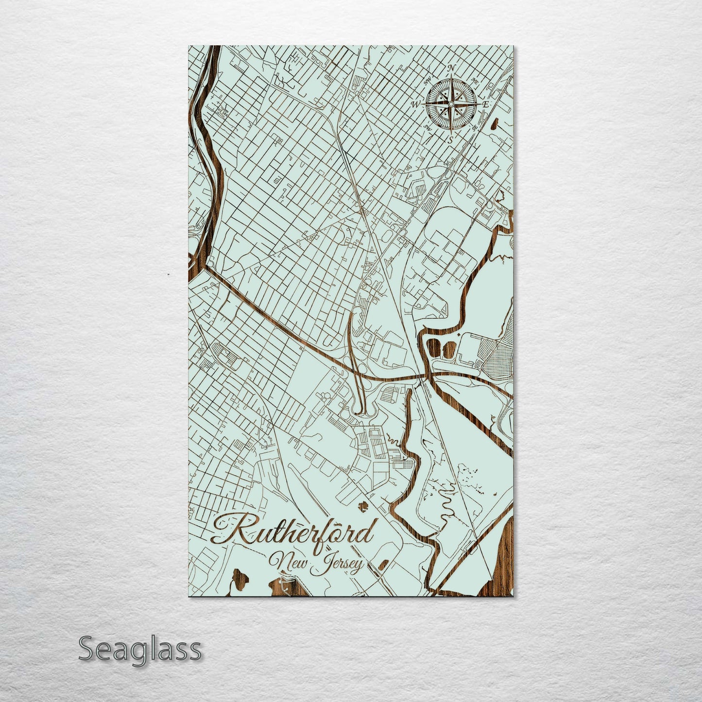 Rutherford, New Jersey Street Map