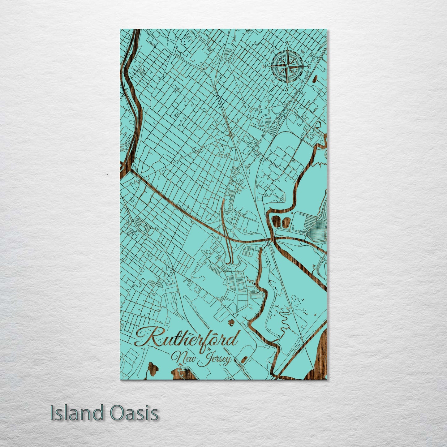 Rutherford, New Jersey Street Map