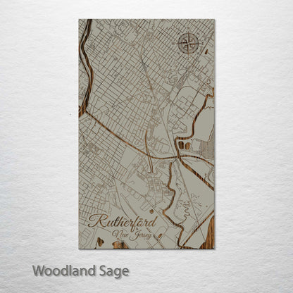 Rutherford, New Jersey Street Map