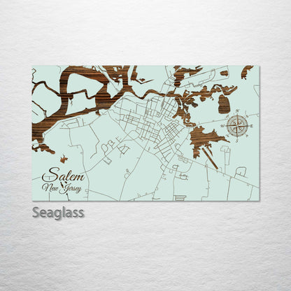 Salem, New Jersey Street Map