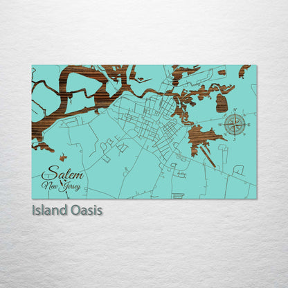 Salem, New Jersey Street Map