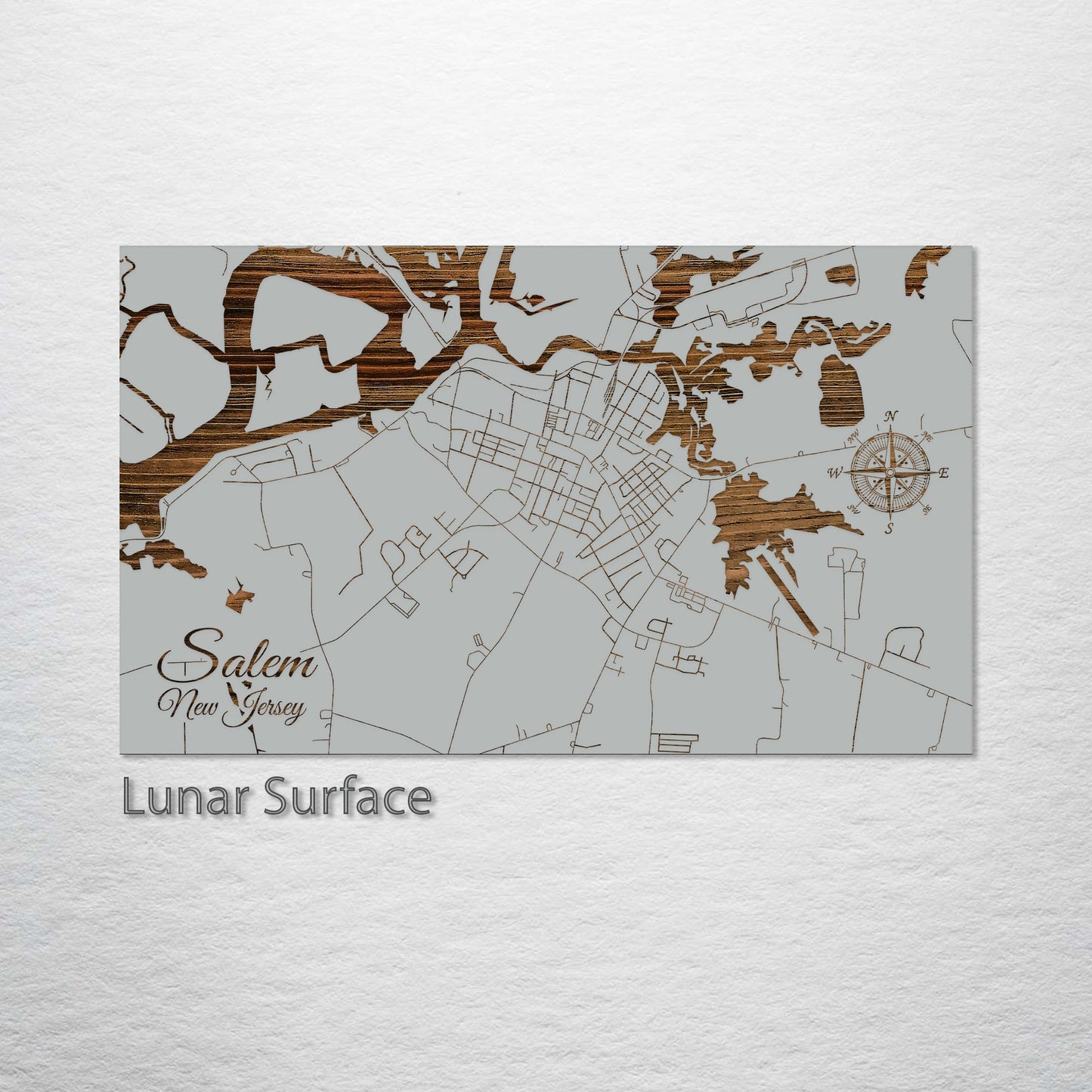 Salem, New Jersey Street Map