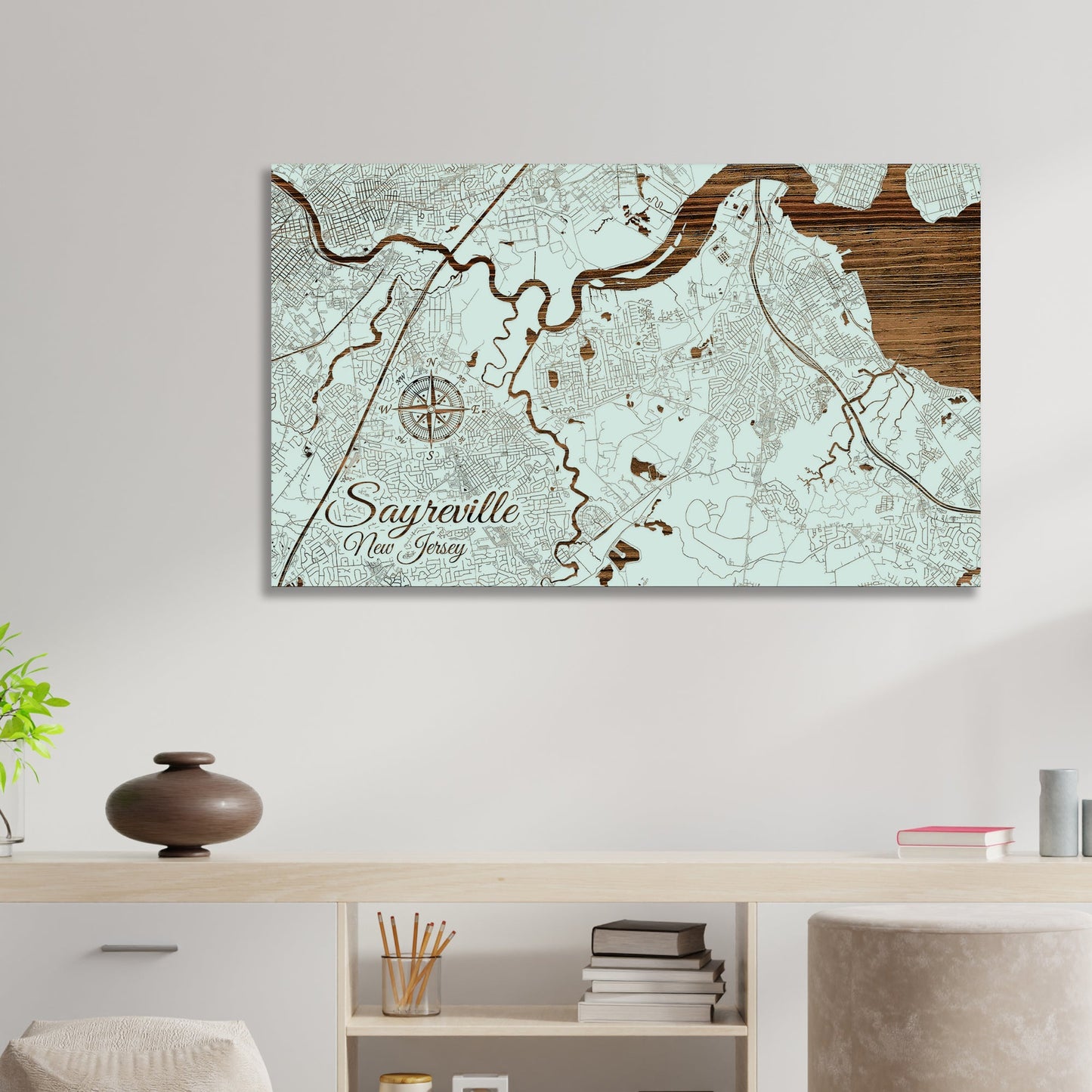 Sayreville, New Jersey Street Map