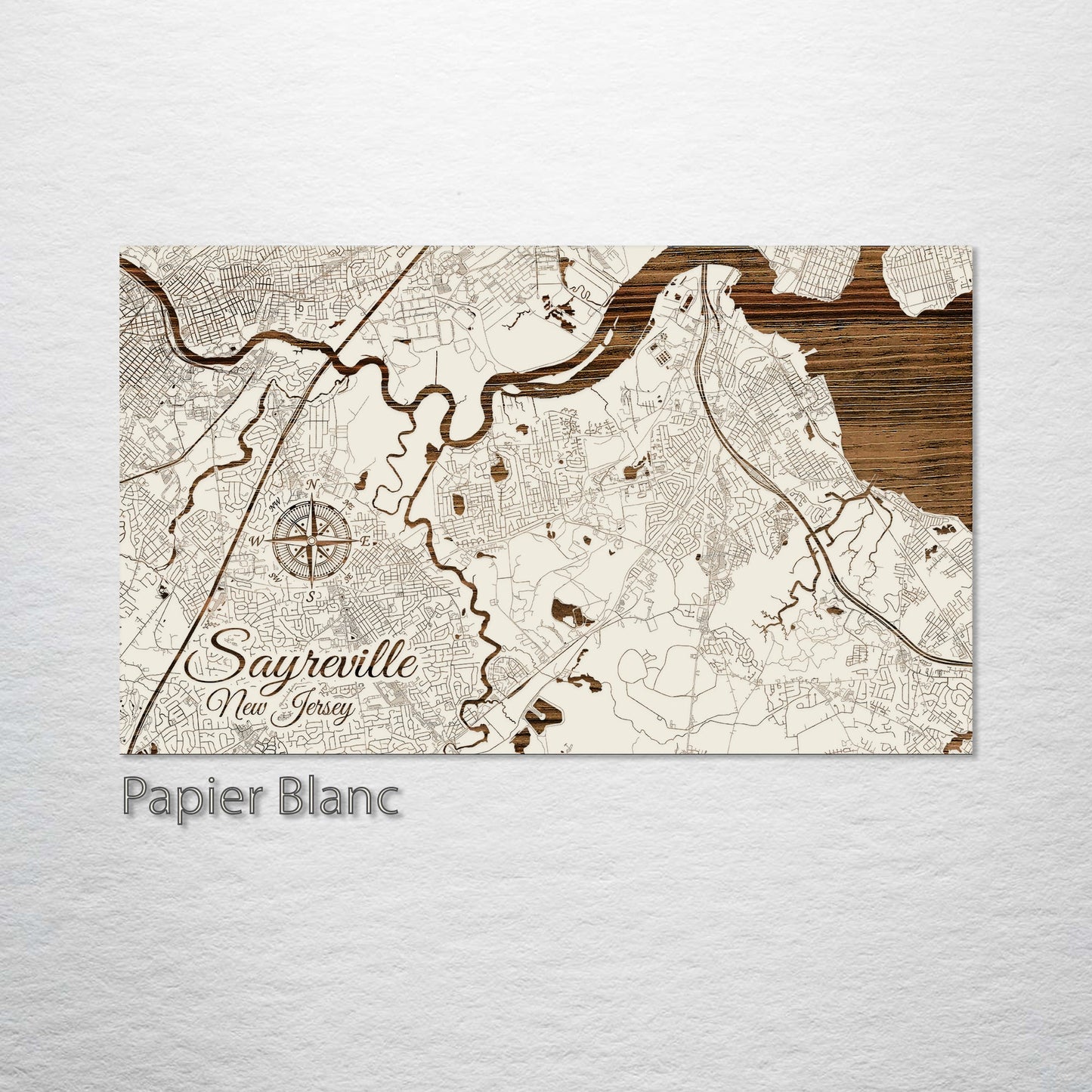 Sayreville, New Jersey Street Map