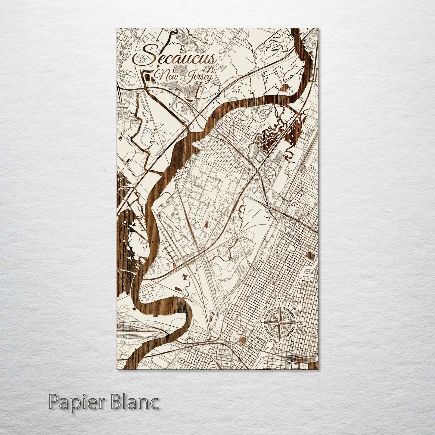 Secaucus, New Jersey Street Map