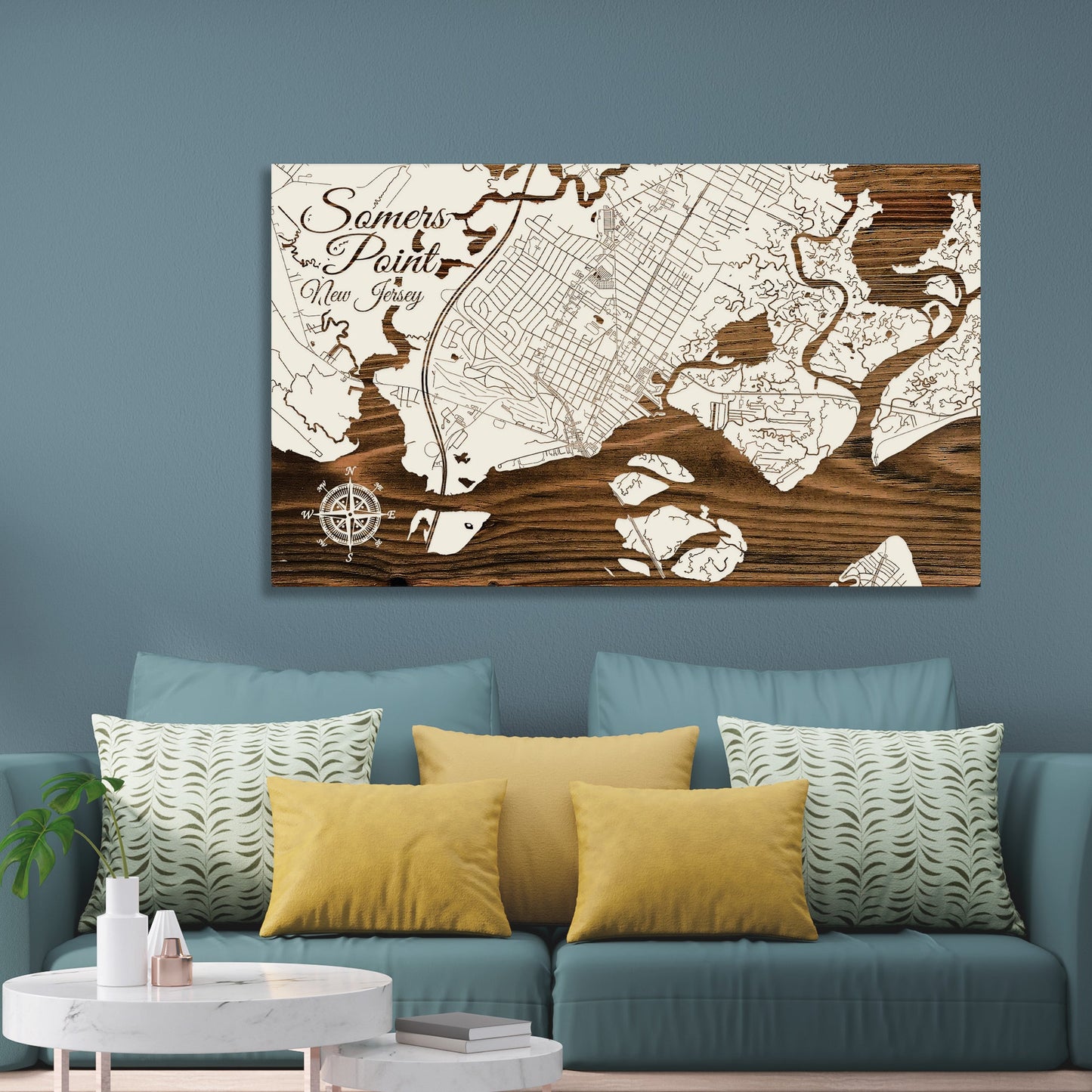 Somers Point, New Jersey Street Map