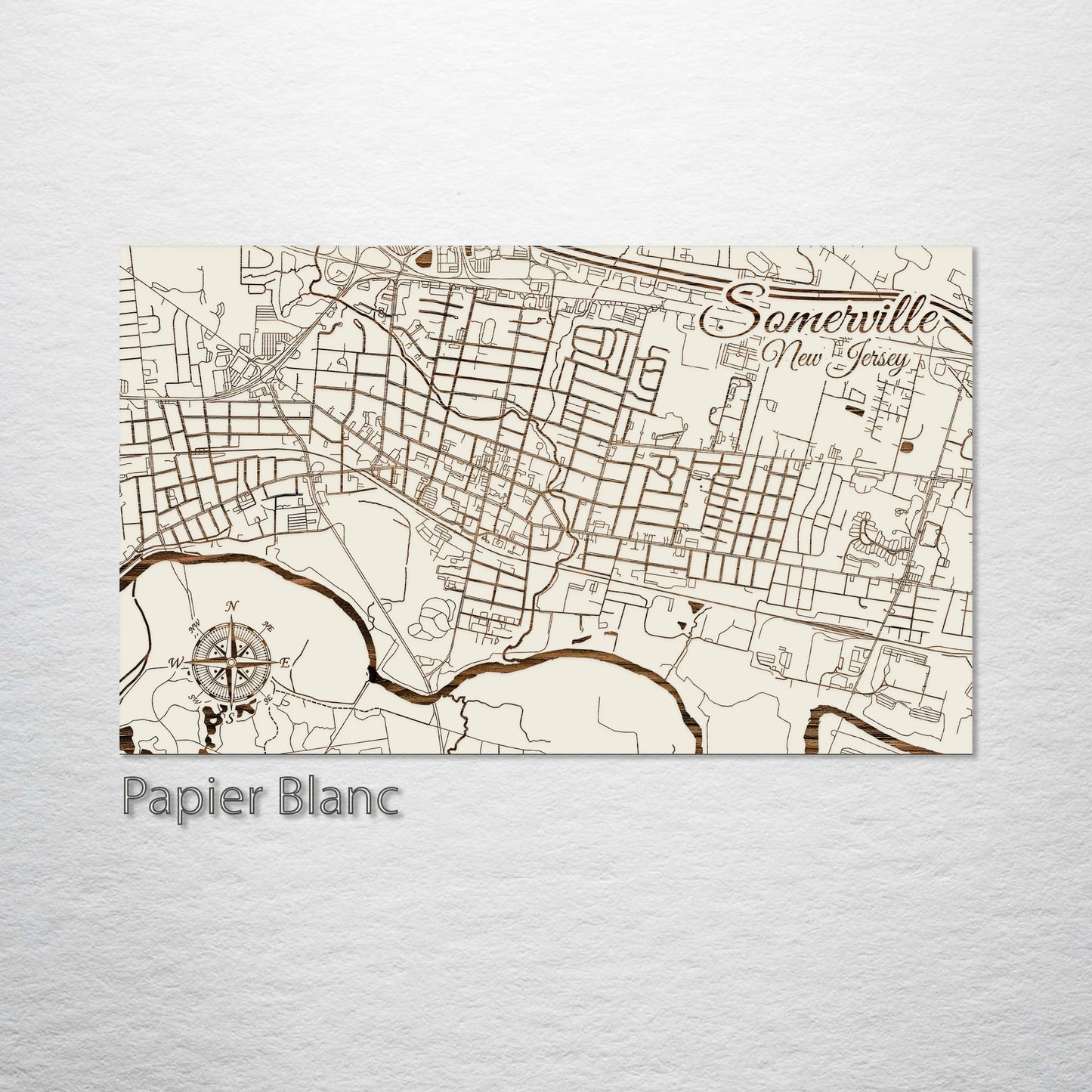 Somerville, New Jersey Street Map