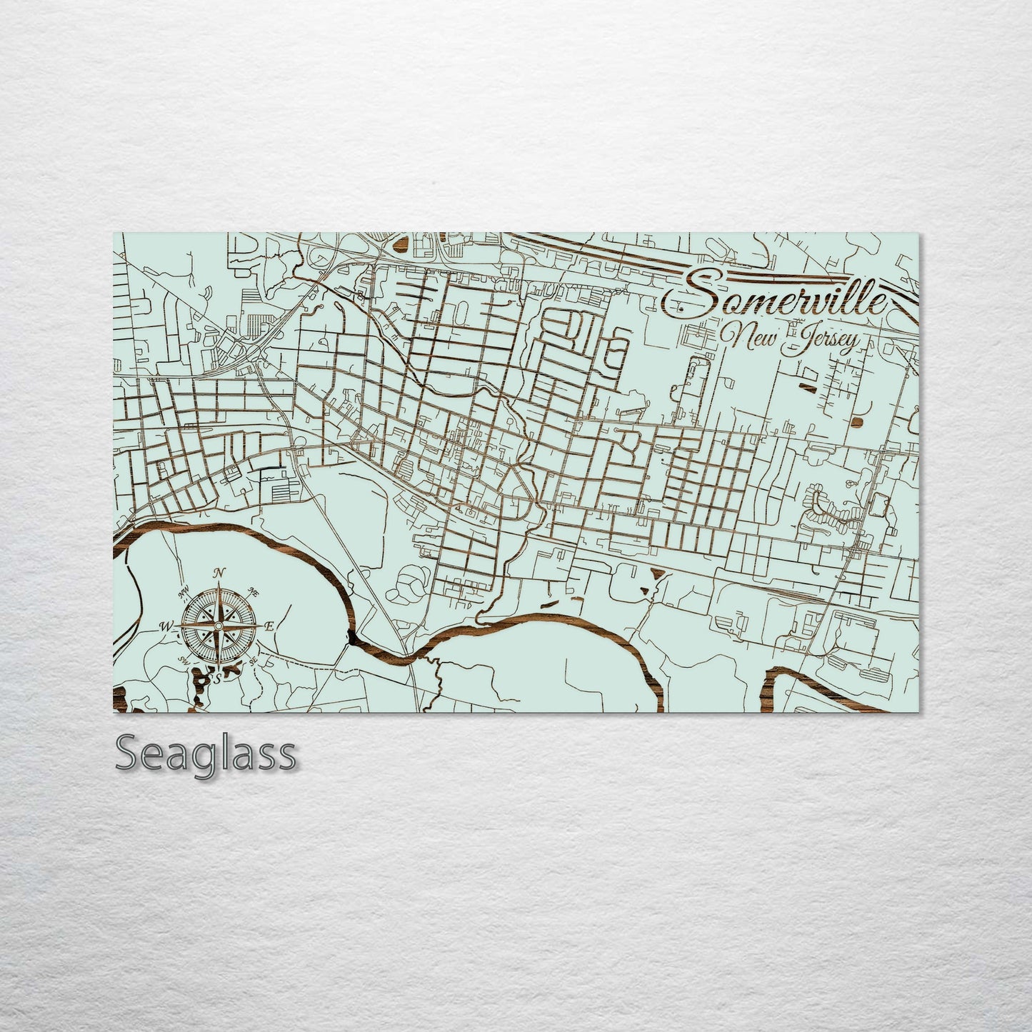 Somerville, New Jersey Street Map