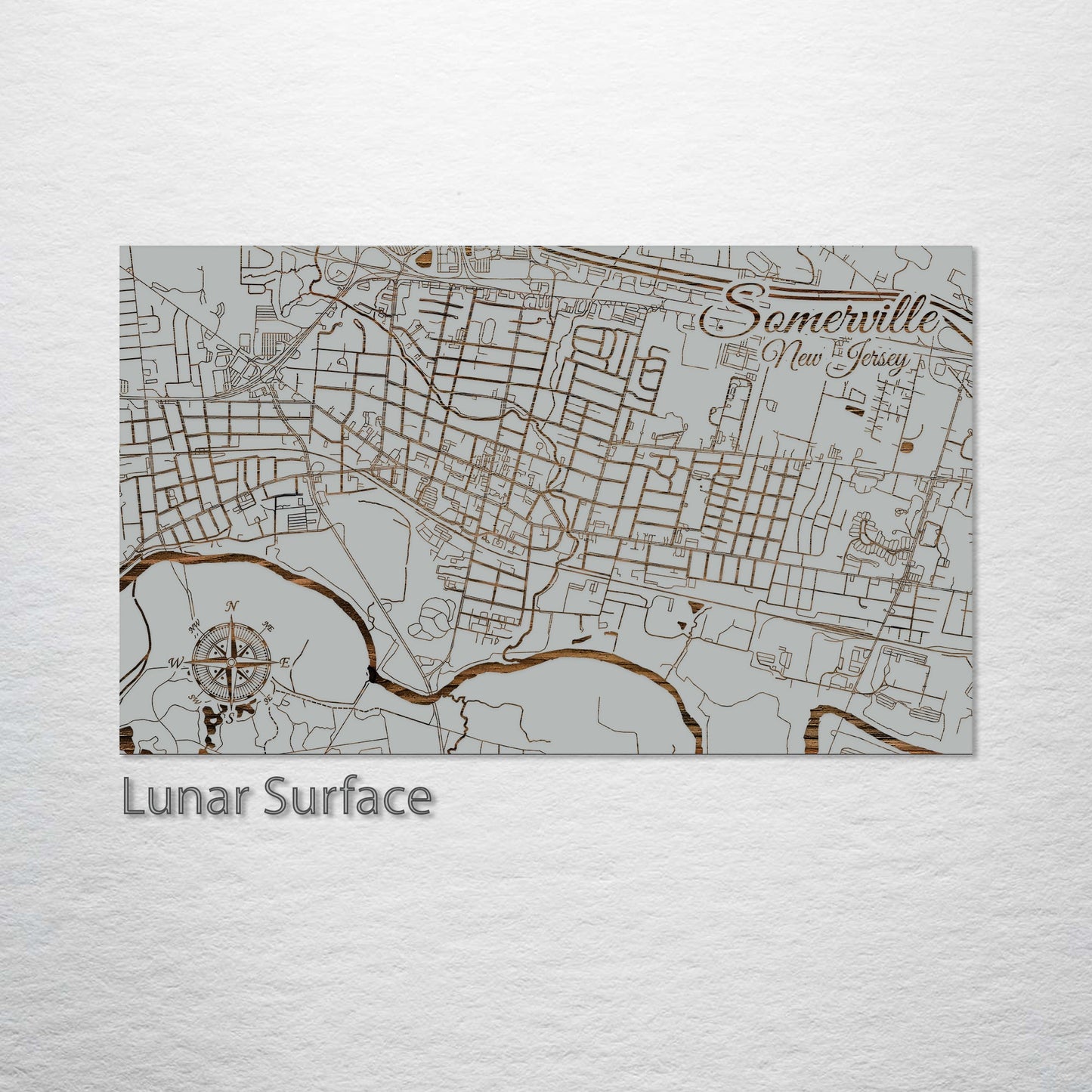 Somerville, New Jersey Street Map