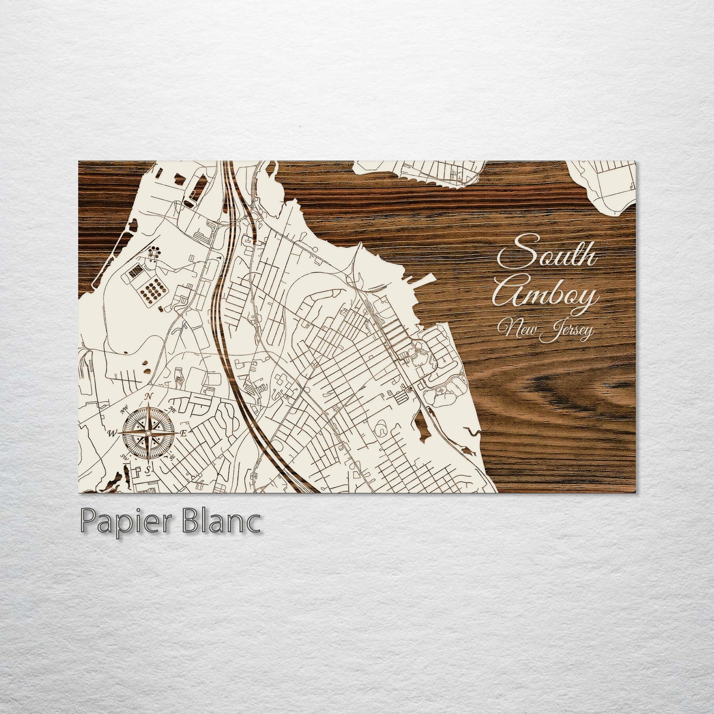 South Amboy, New Jersey Street Map