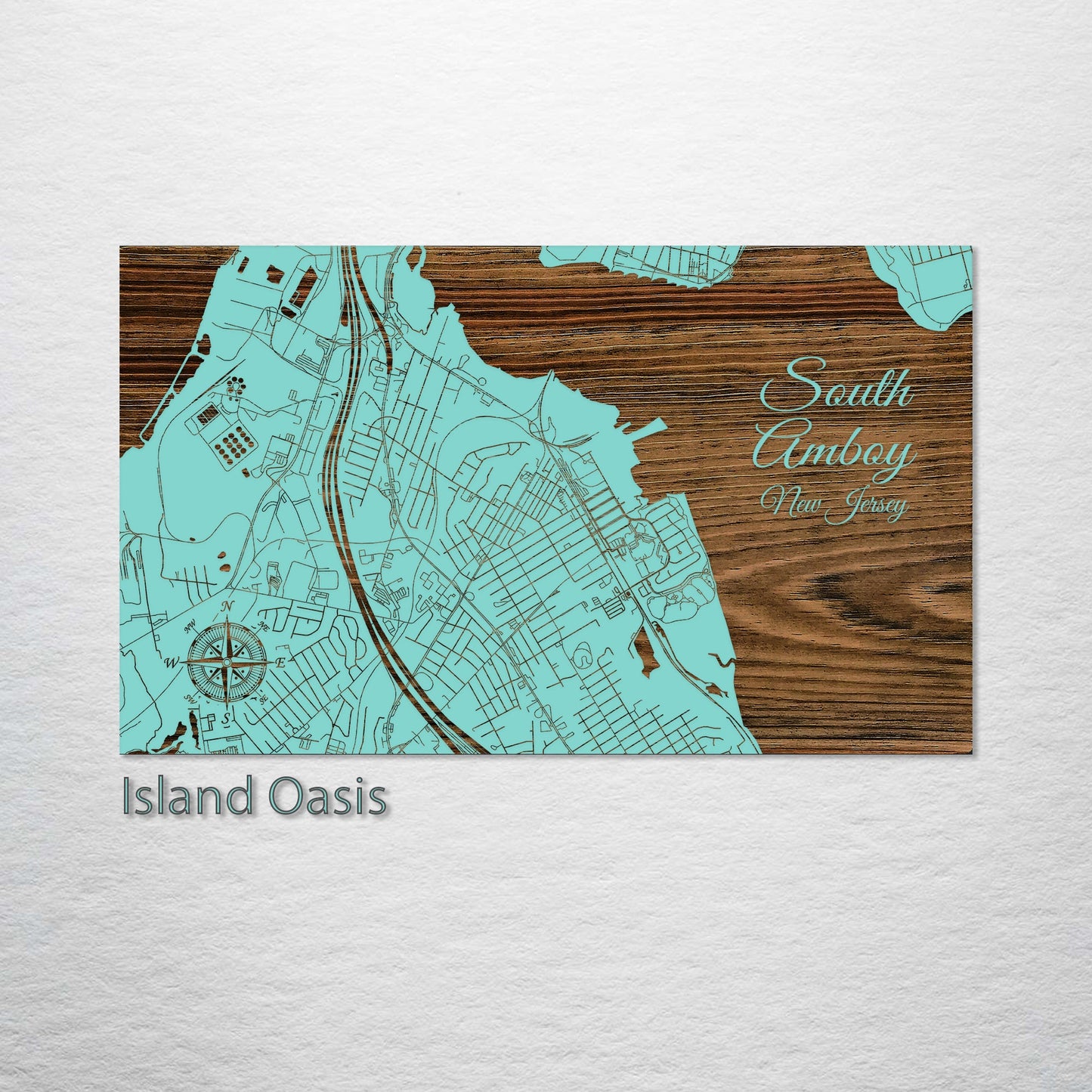 South Amboy, New Jersey Street Map