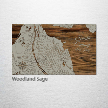 South Amboy, New Jersey Street Map