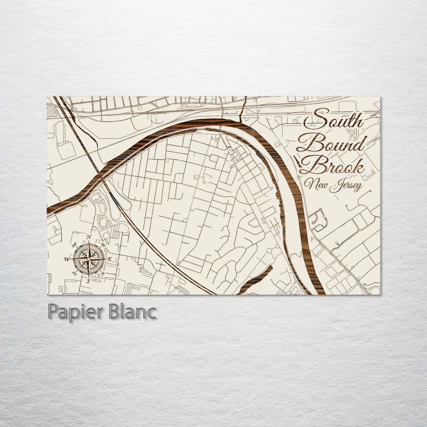 South Bound Brook, New Jersey Street Map