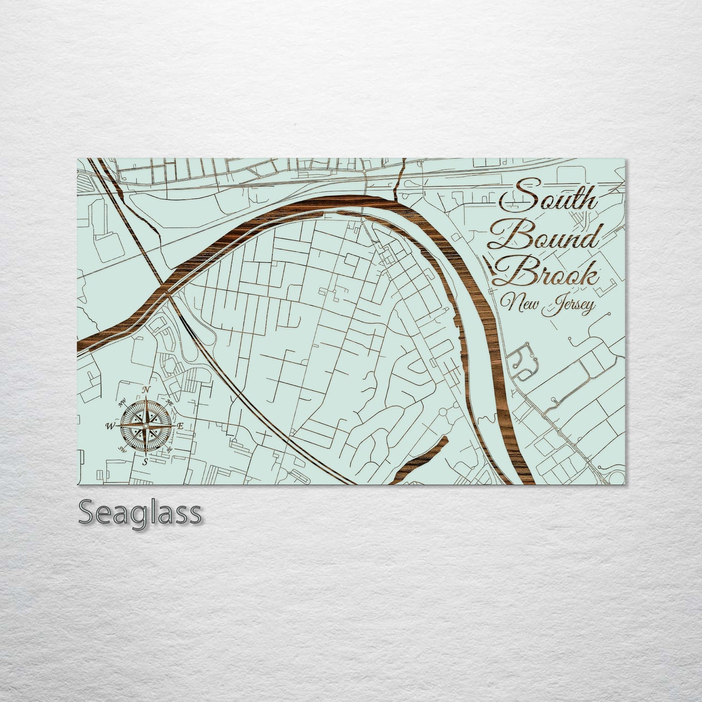 South Bound Brook, New Jersey Street Map