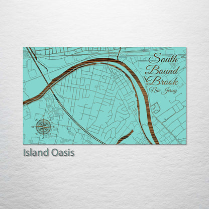 South Bound Brook, New Jersey Street Map