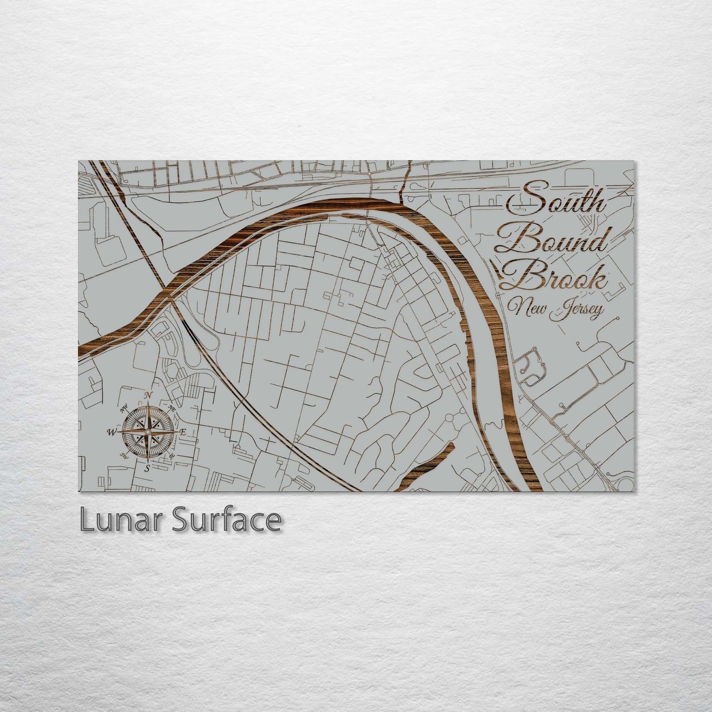 South Bound Brook, New Jersey Street Map