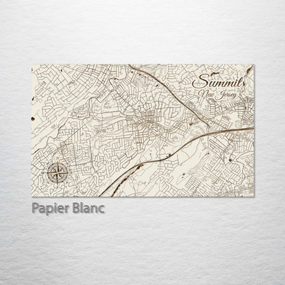 Summit, New Jersey Street Map