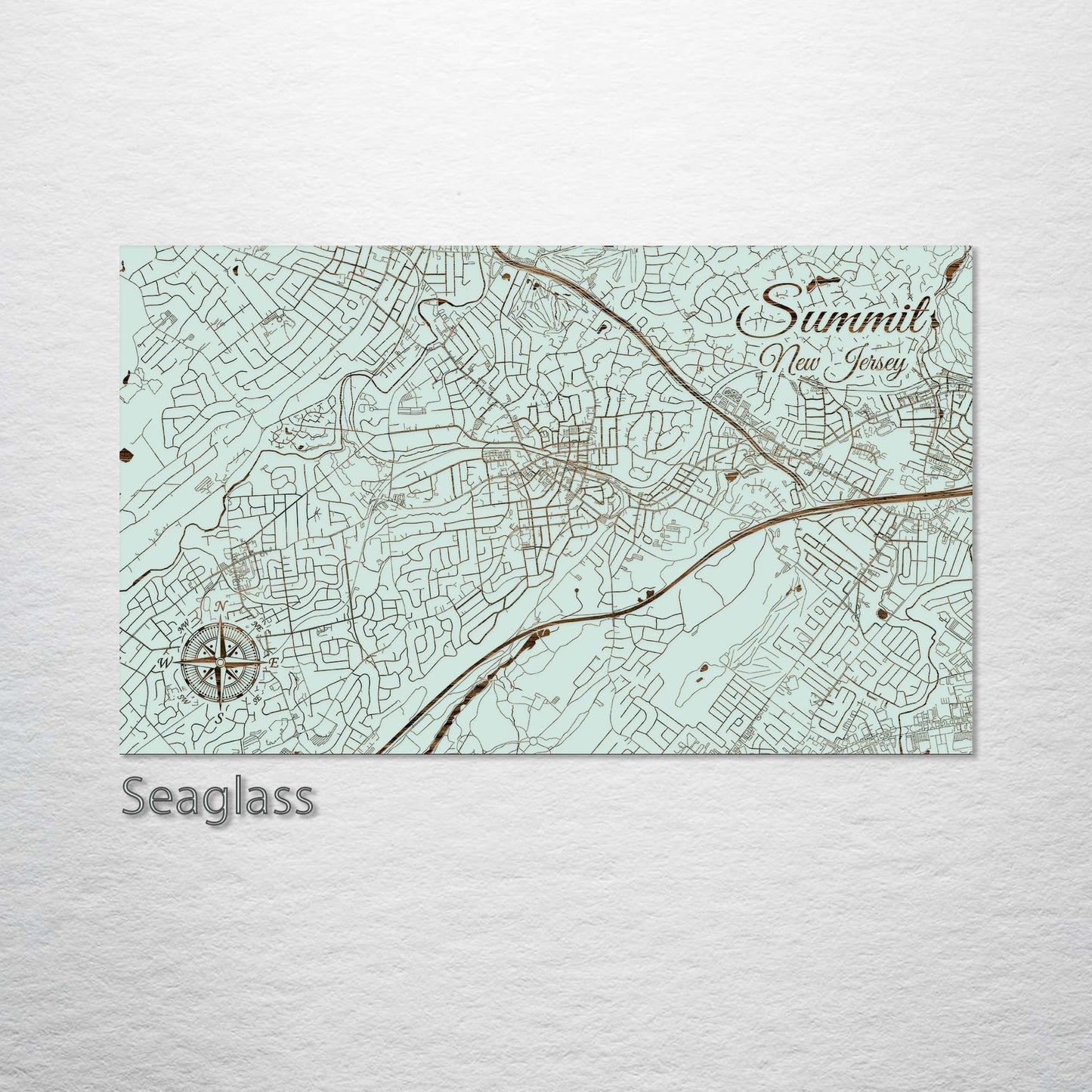 Summit, New Jersey Street Map