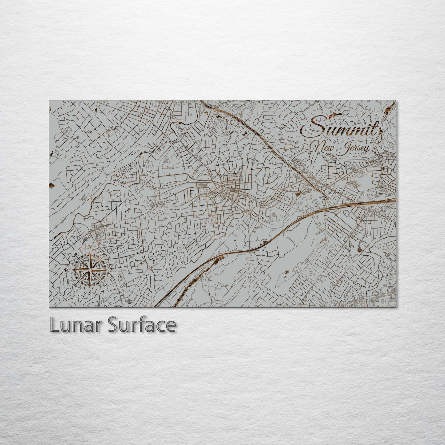 Summit, New Jersey Street Map