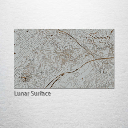 Summit, New Jersey Street Map