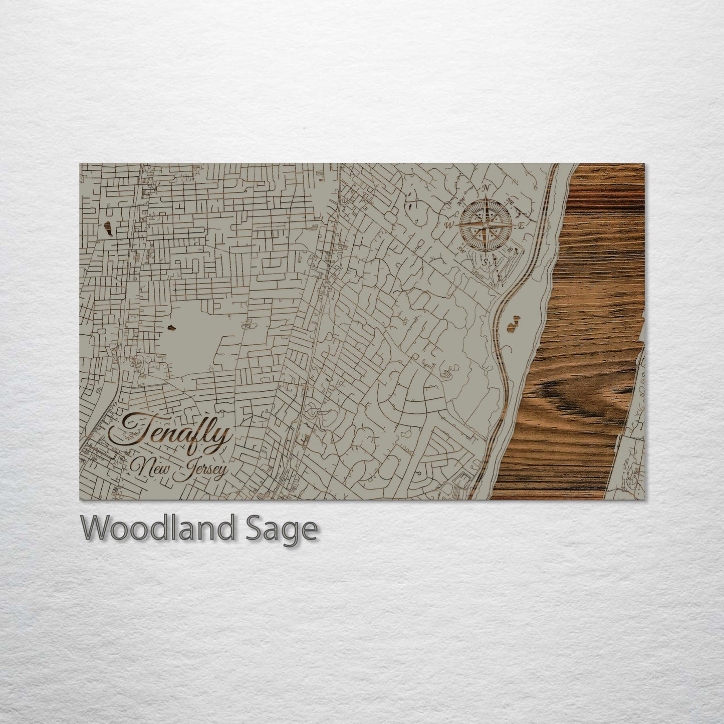 Tenafly, New Jersey Street Map