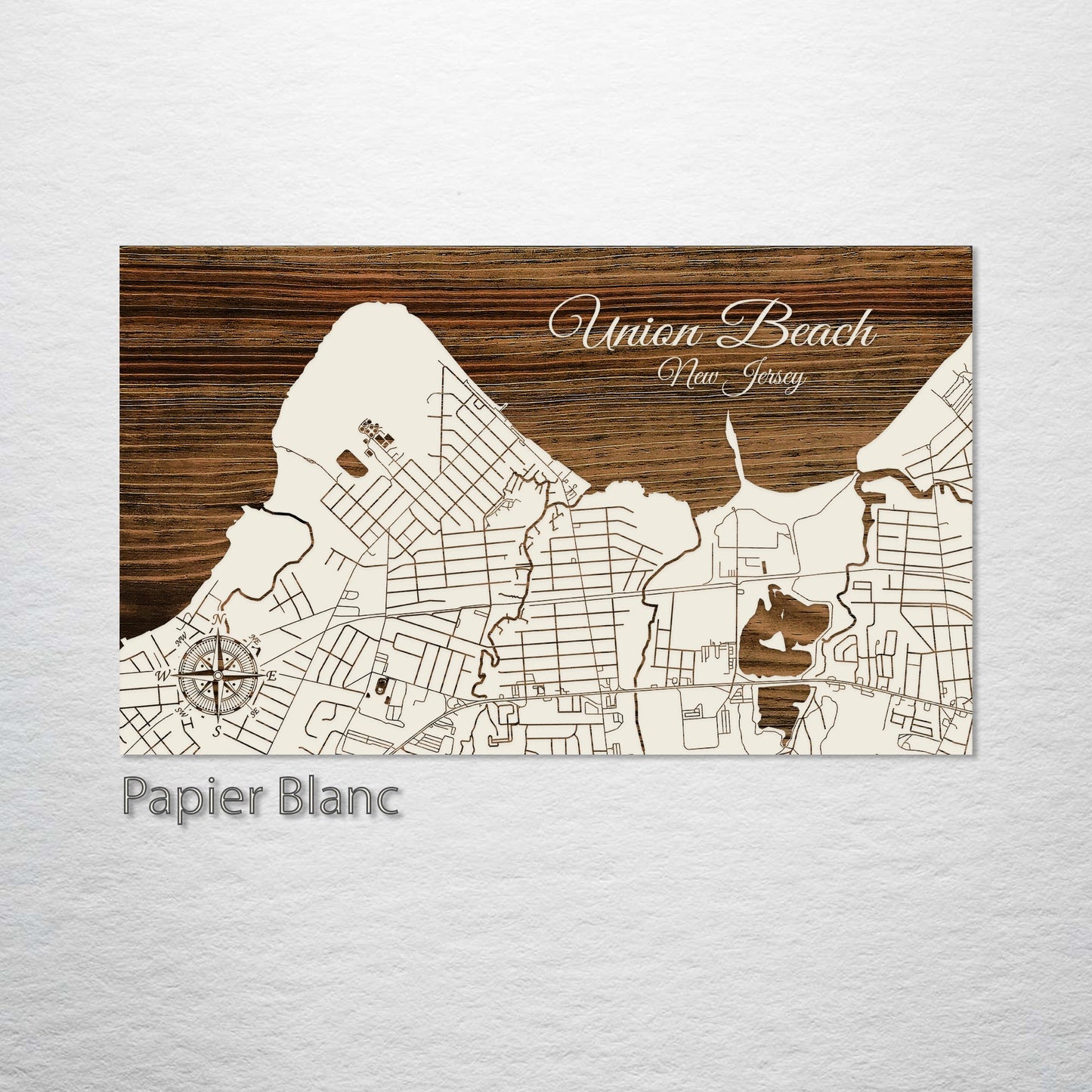 Union Beach, New Jersey Street Map