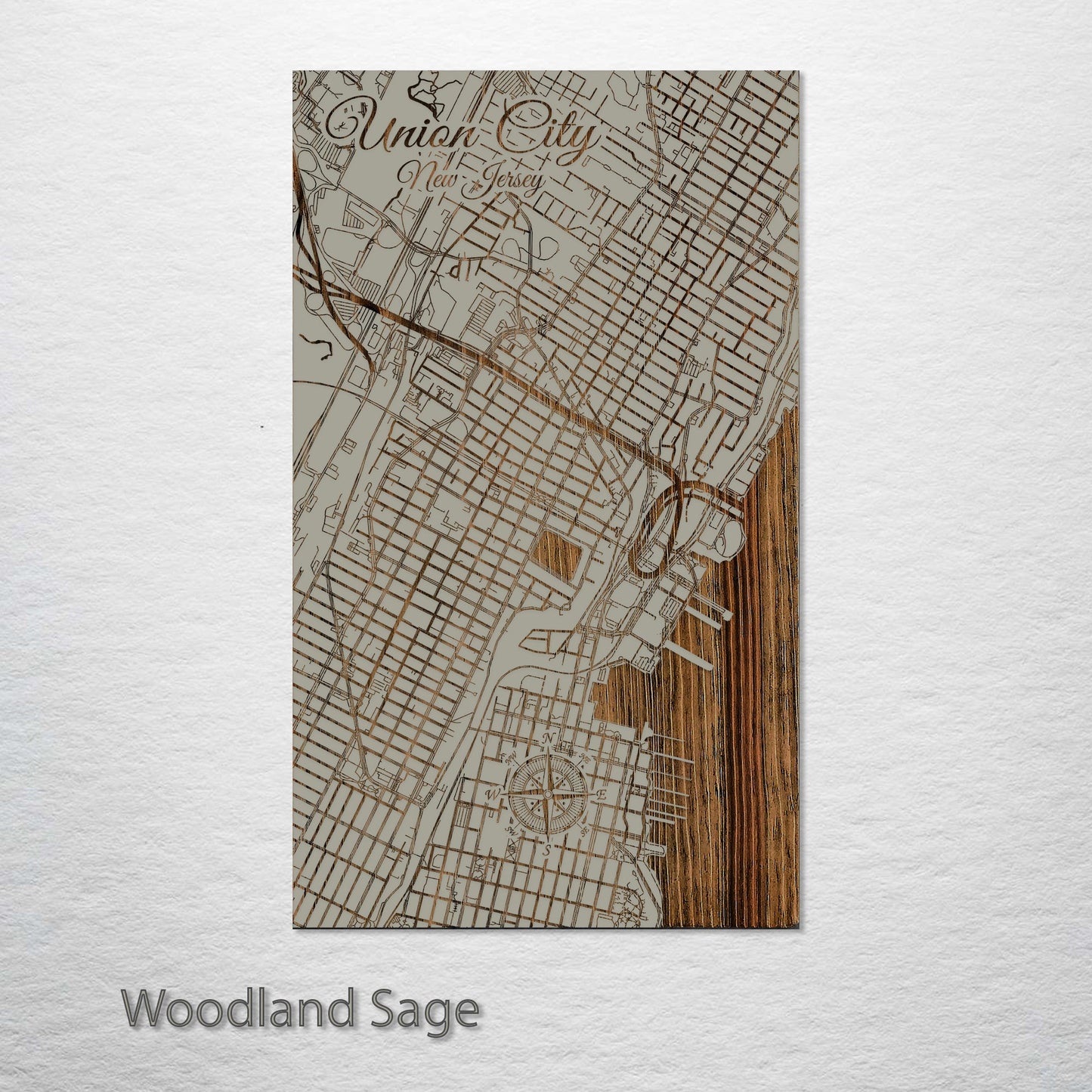 Union City, New Jersey Street Map