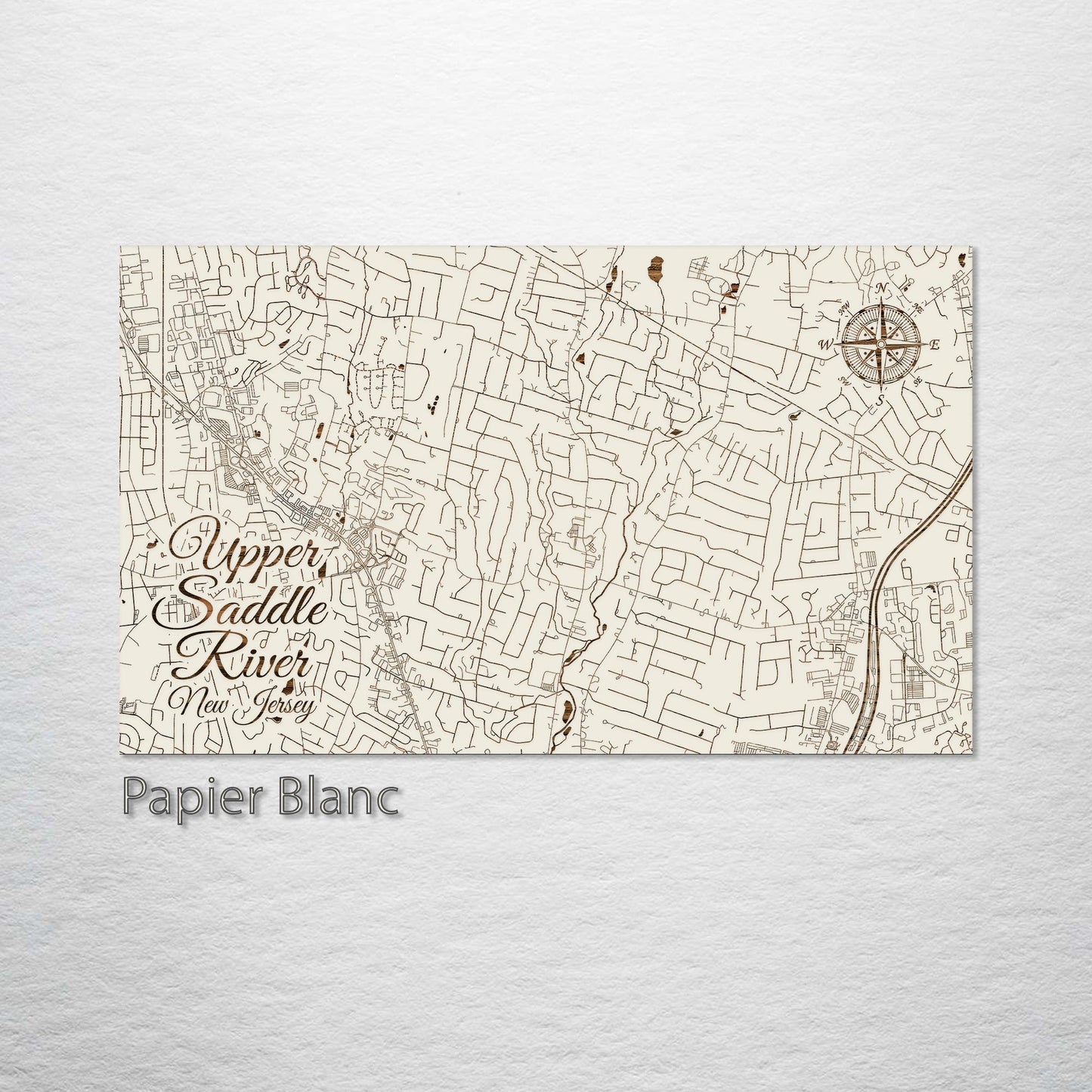 Upper Saddle River, New Jersey Street Map