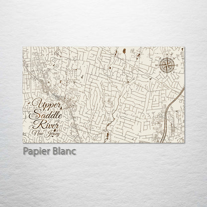 Upper Saddle River, New Jersey Street Map