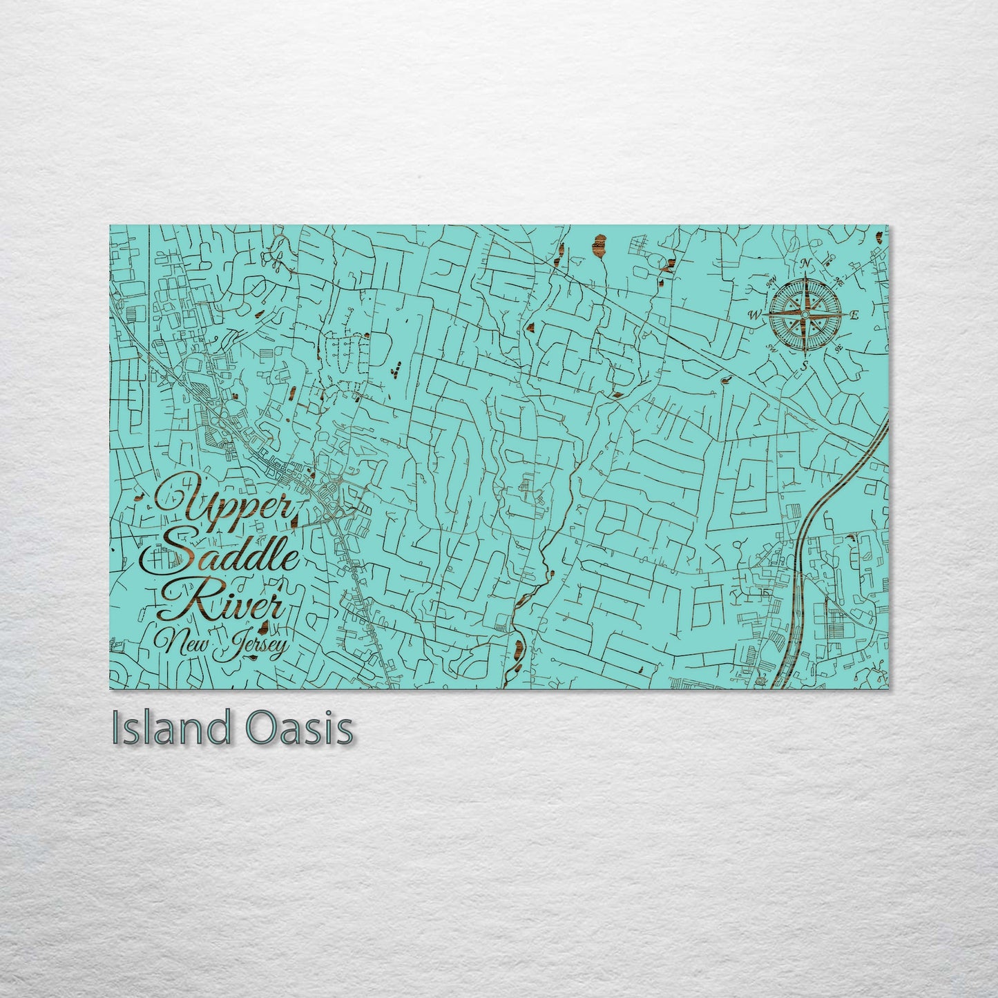 Upper Saddle River, New Jersey Street Map