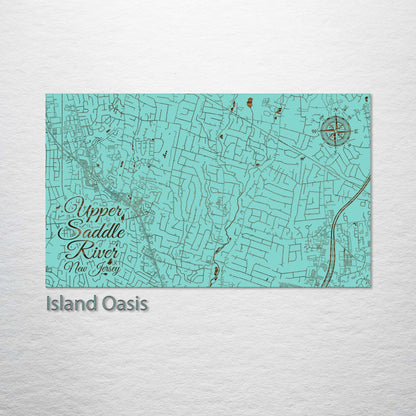 Upper Saddle River, New Jersey Street Map