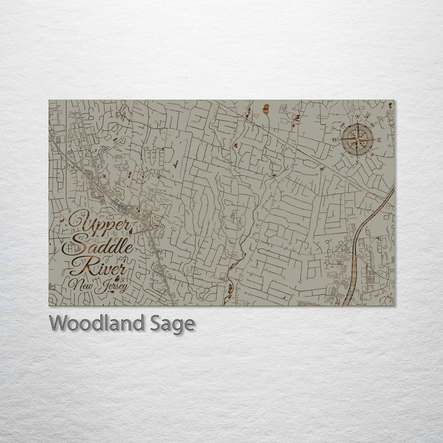 Upper Saddle River, New Jersey Street Map