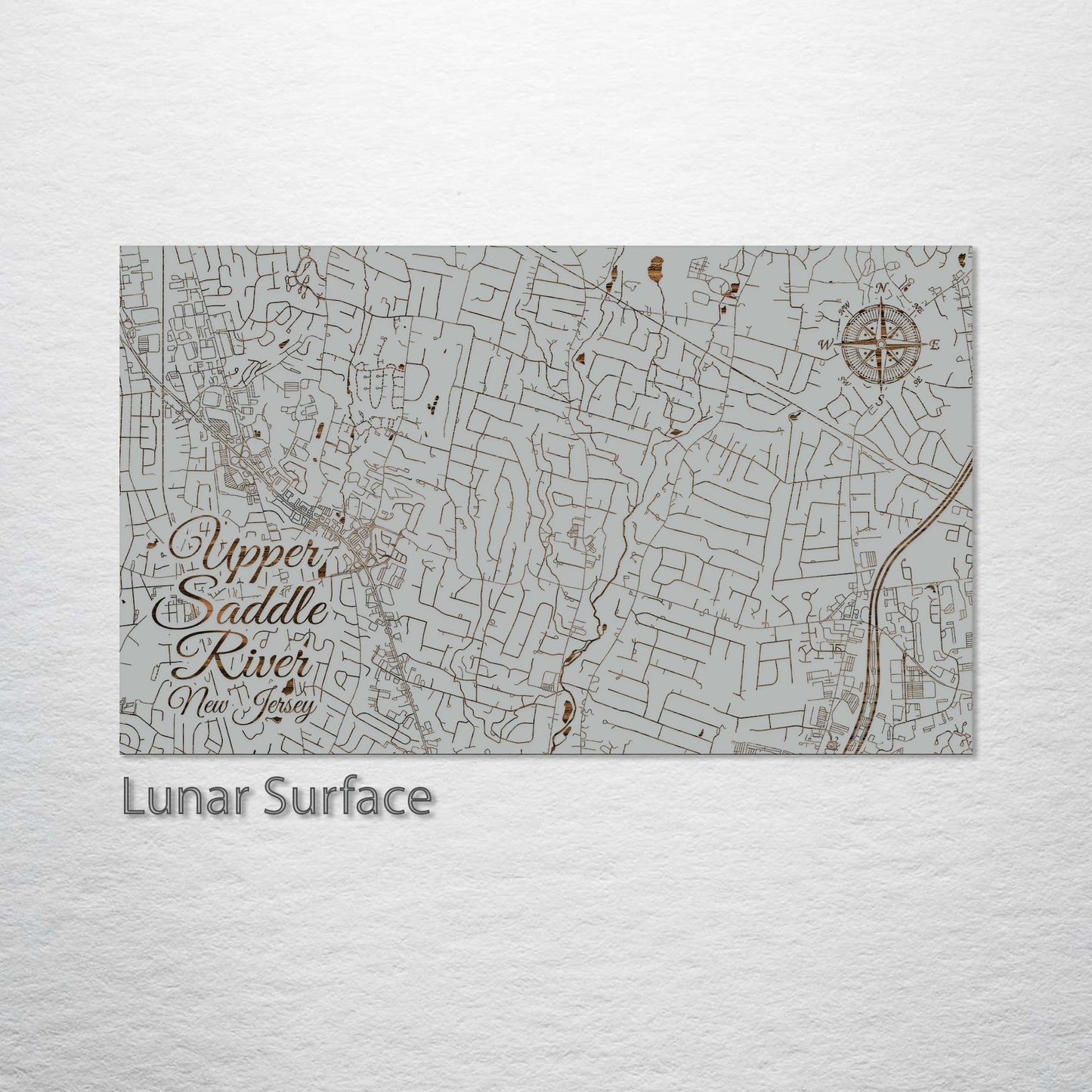 Upper Saddle River, New Jersey Street Map