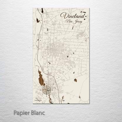 Vineland, New Jersey Street Map