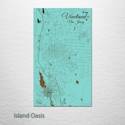 Vineland, New Jersey Street Map