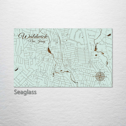 Waldwick, New Jersey Street Map