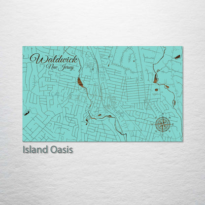 Waldwick, New Jersey Street Map