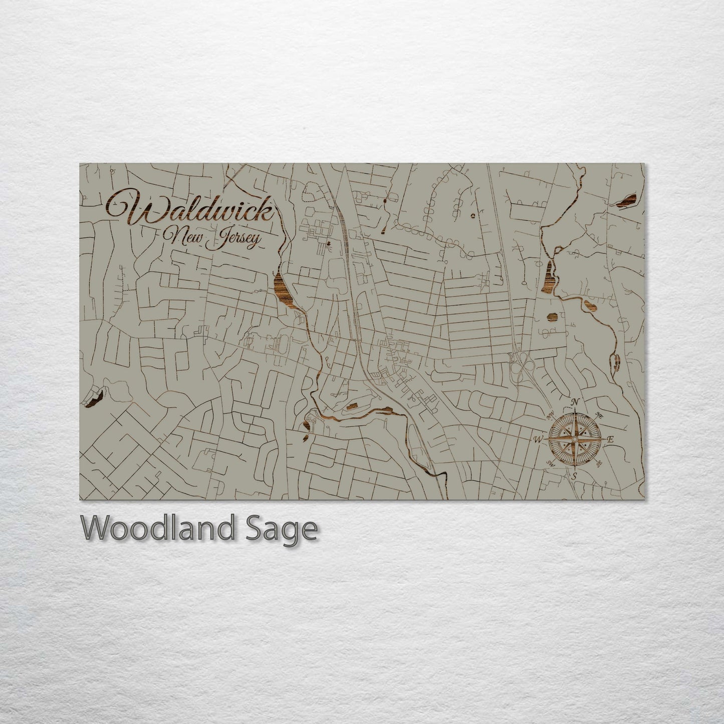 Waldwick, New Jersey Street Map