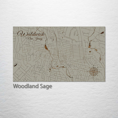 Waldwick, New Jersey Street Map