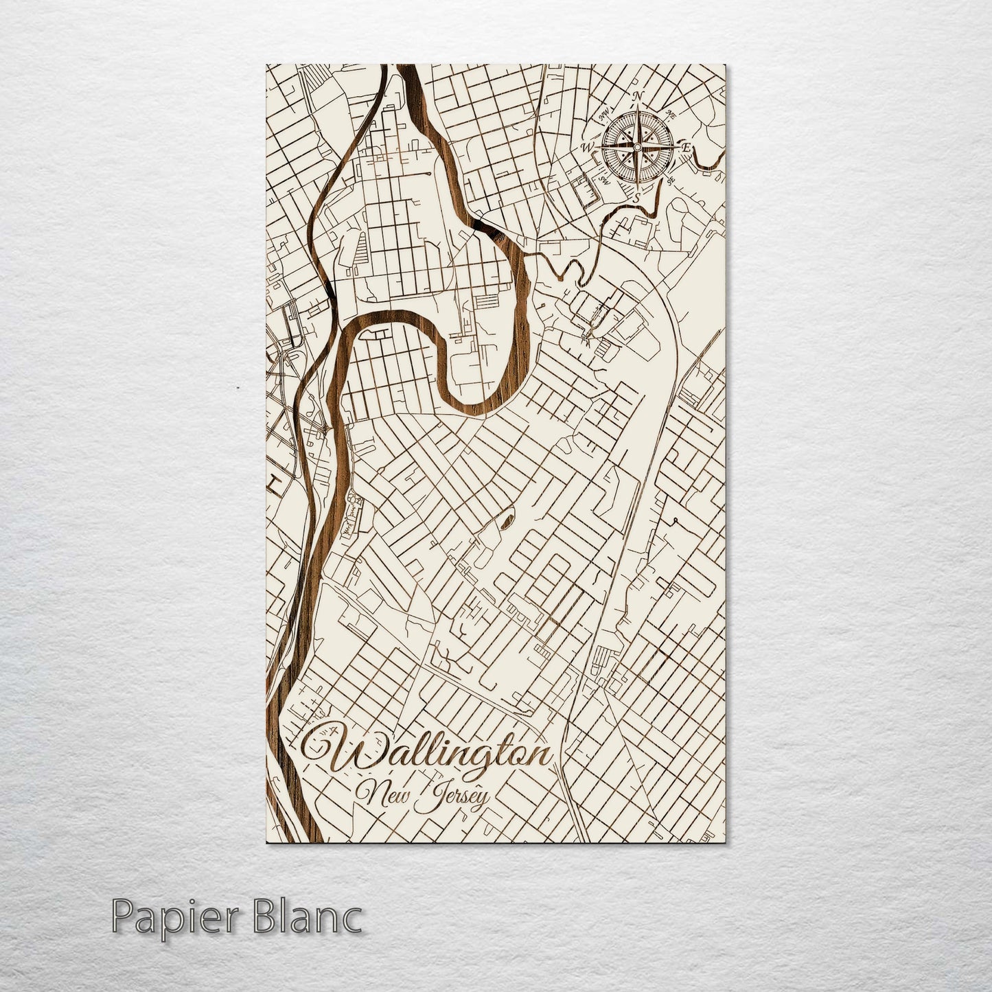 Wallington, New Jersey Street Map