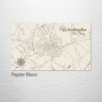 Washington, New Jersey Street Map