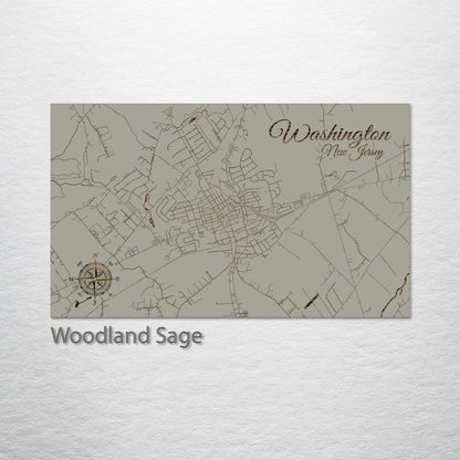 Washington, New Jersey Street Map